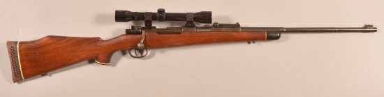 Sporterized Mauser K98 8mm bolt action rifle