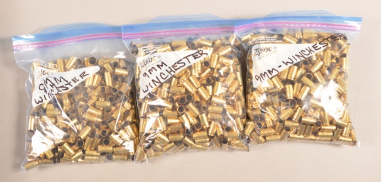 Approx.. 700 9mm Shell Casings