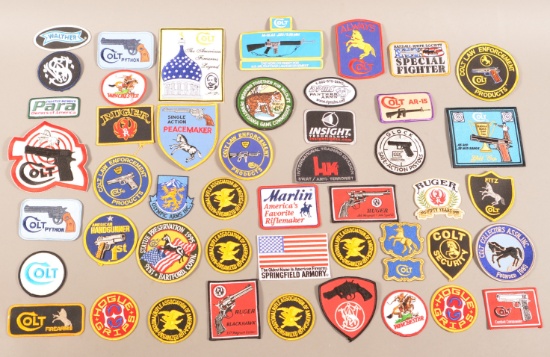 47 Various Firearms Patches
