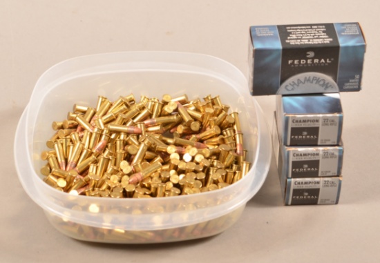Approx.. 400 rds.. of .22 Long Rifle Ammunition