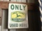 Tin John Deere Sign 