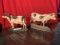 2 Contemporary Cow-Form Door Stops