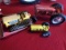 3 Hubley Toys-Crawler, 2 Tractors
