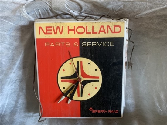 Sperry Ran New Holland Parts and Service Clock