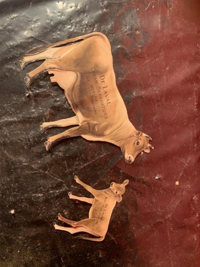 De Laval Cow-Calf Tin Cut-Outs