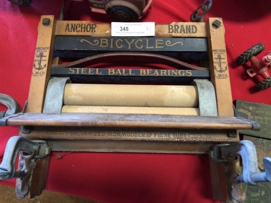 Antique Anchor Brand Bicycle Washer Ringer