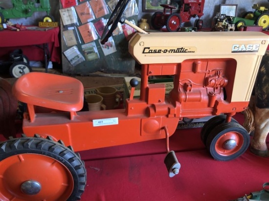 Vintage Case Case-o-Matic Drive Pedal Tractor