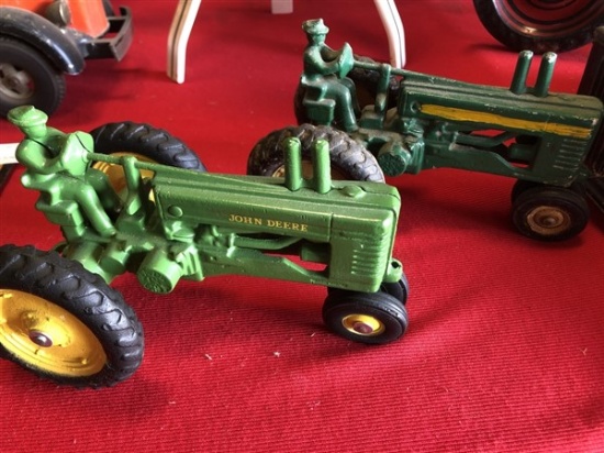 2 1/16 Scale Toy John Deere Tractors