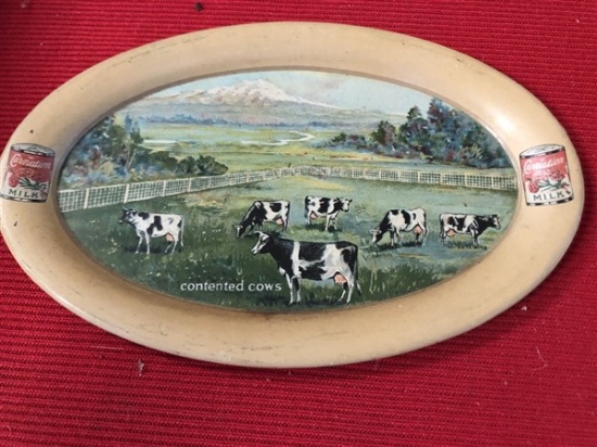 Carnation Milk Advertising Tip Tray