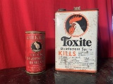 2 Farm Related Advertising Tin