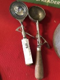 2 Vintage Ice Cream Scoops