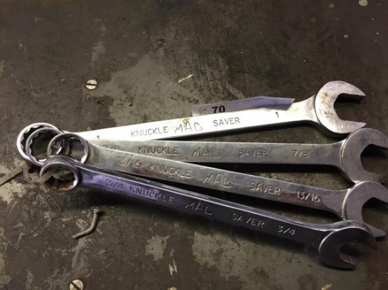 (4) Mac Standard Combination Wrenches