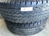 (2) Wrangler P255/70r16 Tires