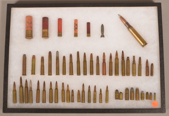 Ricker Mount Display of Ammunition