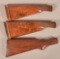 Three Winchester mod. 12 stocks