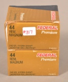 35 rds. of 44 Rem. Mag Ammunition