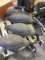 (4) Bigfoot Feeding Geese Decoy