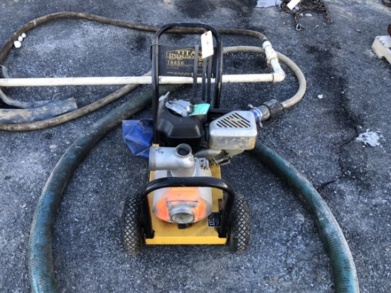 Titan Industrial Water Pump with Hoses