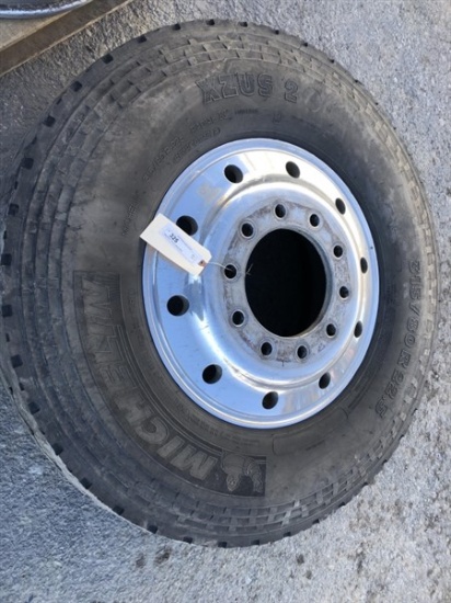 Spare Front Tire on Alcoa Rim