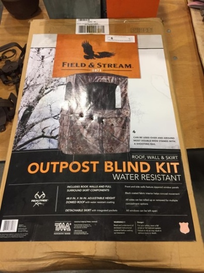 New- Field and Stream Treestand Outpost Blind Kit