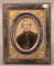 Large 1/4 Plate Tin-Type of Civil War Soldier