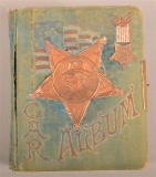 G.A.R. Photo Album with Civilian Cabinet Cards