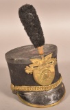 West Point Shako Hat with Plume