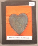 Civil War M1860 Martingale Heart