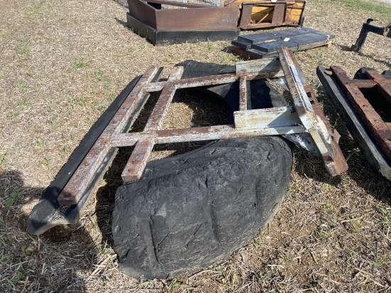 Skid Loader Manure Scraper