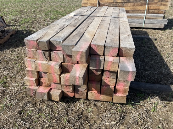 Approx. 48 Wood Posts