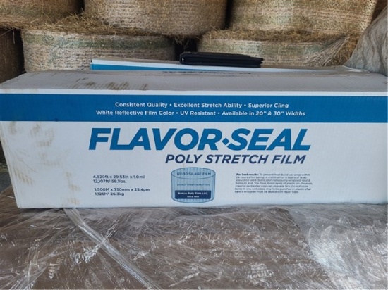 Skid of Flavor- seal Bale Wrap