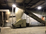 Rotogran 200Hp Granulator with Incline Conveyor