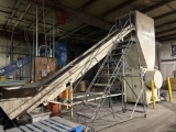 Rotogran 125Hp Granulator with Incline Conveyor