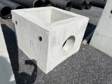 New Concrete Storm Sewer Single Sided Inlet