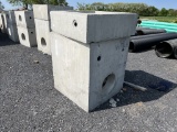 New Concrete Storm Sewer Inlet with Corner