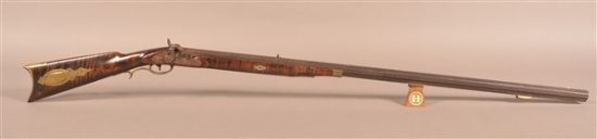 Unsigned .41 cal. Half-Stock Kentucky Rifle