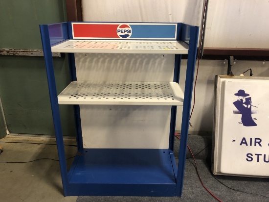 Pepsi Pressed Steel Adverising Display