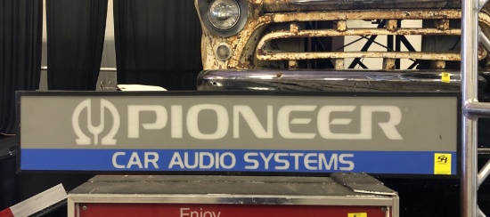Pioneer Auto system light-Up Sign