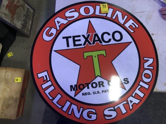 Texaco Gasoline Sign