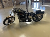 1960s? Reconstructed Black & Gold Harley Davidson
