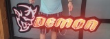 Contemporary Dodge Demon Lighted Neon Sign
