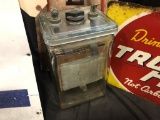 Vintage Delco Glass Battery