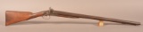 Bentley & Sons Percussion 12ga. SxS Shotgun.
