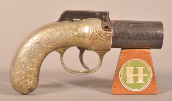 Spanish Percussion .28 cal. Pepperbox.