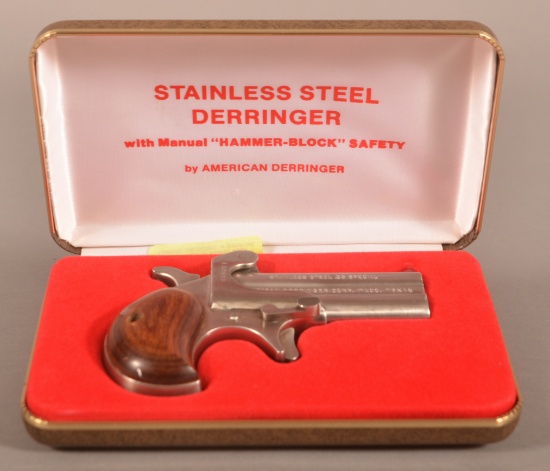American  Derringer M-1 .38 Spl. Handgun.