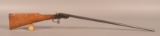 Unmarked Belgium Flobert 9mm Parlor Rifle.