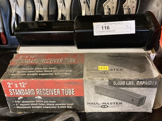 (2) Standard Receiving Tubes