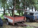 Pickup box trailer