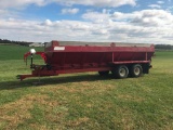 Chandler 24' tandem axle litter spreader