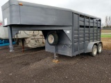 20' Steel Stock Trailer